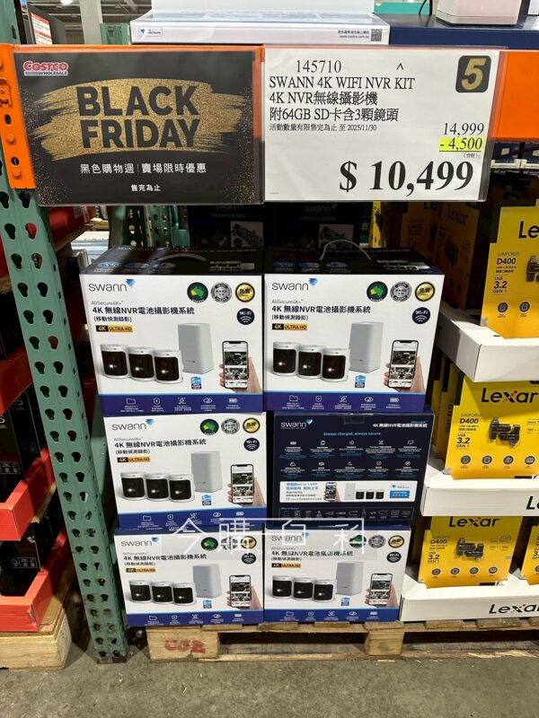 SWAAN 4K NVR無線攝影機 #145710