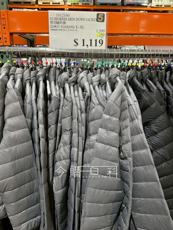 32 DEGREES 男羽絨外套 #1912160