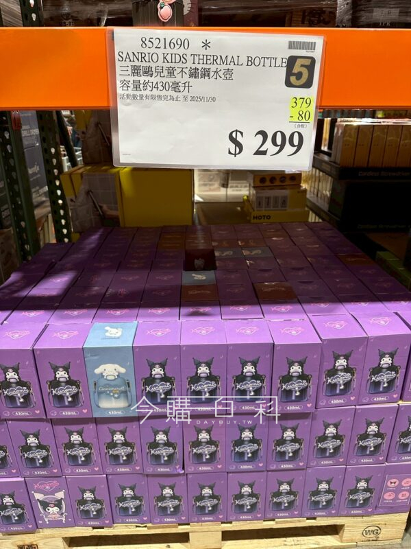 SANRIO 三麗歐兒童不鏽鋼保冷壺 #8521690